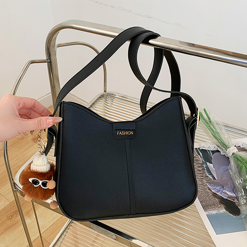 Free Delivery Designer Bag Popular Korean Style Large Capacity Among Internet Celebrities Women's 2025 New Trendy Soft Leather Texture Single Sho