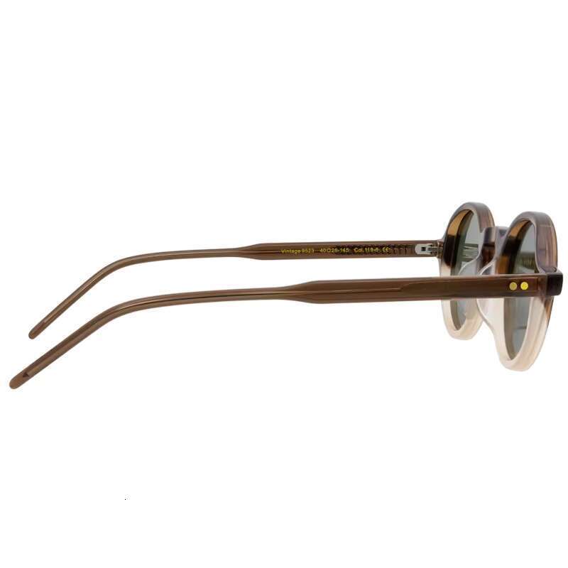 Summer Personality New Trend Acetate Fiber Small Round Frame Neutral UV Sunglasses