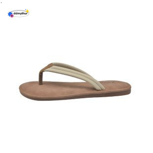 Island vacation~Soft stepping on feces and touching character slipper girl 2024 summer Instagram beach casual breathable sandal trend ddmythur