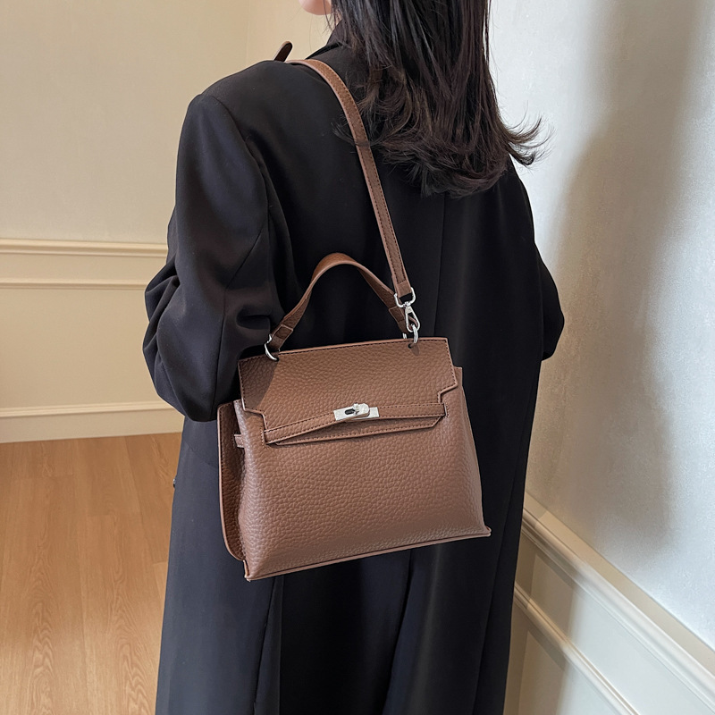 High end ladies' big 2025 popular new trend fashion handbag large capacity shoulder versatile crossbody bag