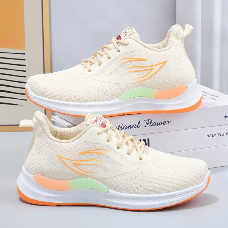 Selection Summer New Flyknit Women S Breathable Casual Casual Shoes Sports Mesh Student Trendy Shoes Women Ddmysaturn