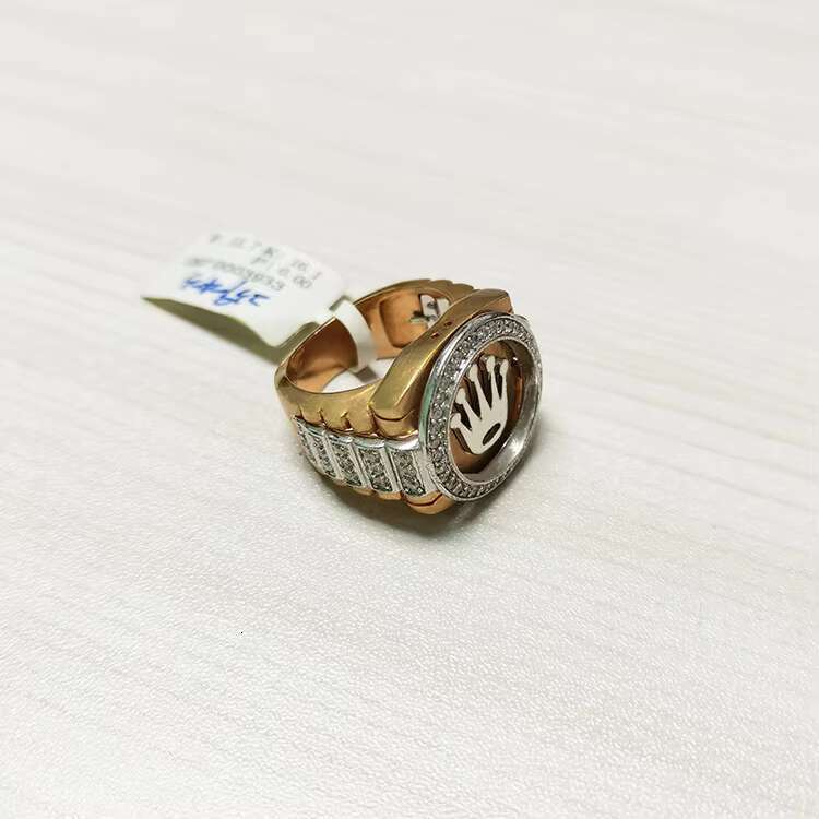 Silver solid color crown ring, gold plated zirconia pavement ring