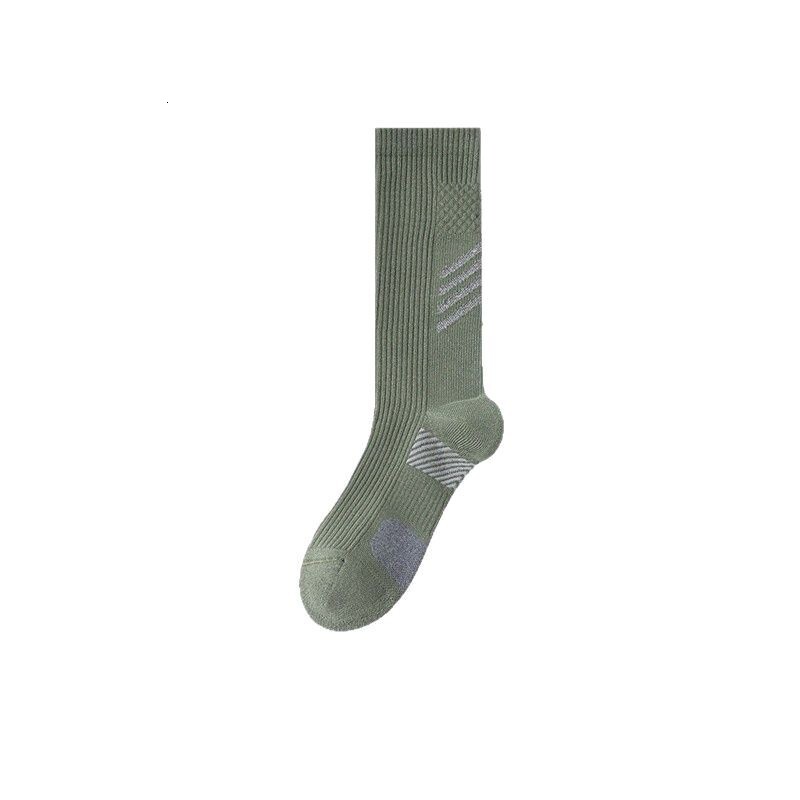 Designer Socks New Men s Bicycle Towel Bottom Sports Professional Running Socks Sweat Absorbing Middle Socks Men s Sports Socks Night Reflective Socks