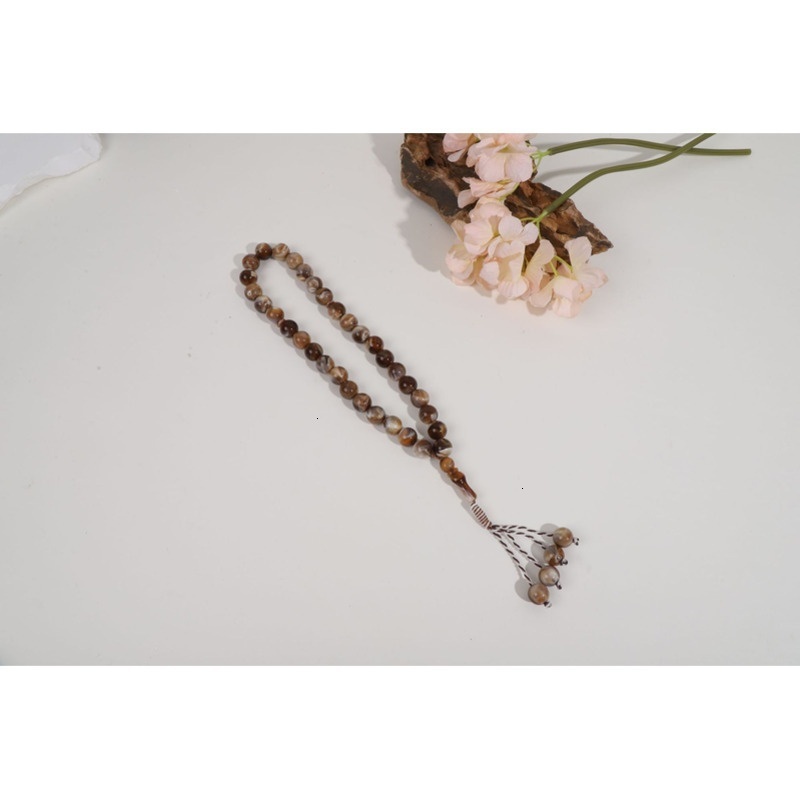 prayer beads, including 33 imitation amber handmade bead crystal bracelets, and Muslim Buddhist beads