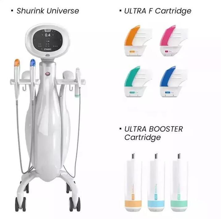 2025 new HIFU Ultra Machine 12D wrinkles removal face lift fat reduce scars removal 10 Cartridges 3 Handles Skin Tightening beauty machine