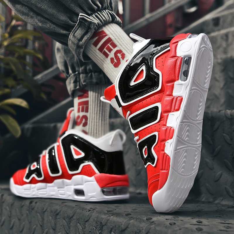 New Arrival 2025 Spring New Cushioned Anti-Shock Basketball Shoes for Teenagers Student Anti-Slip Wear-Resistant Thick Sole Sports Shoes Z250514