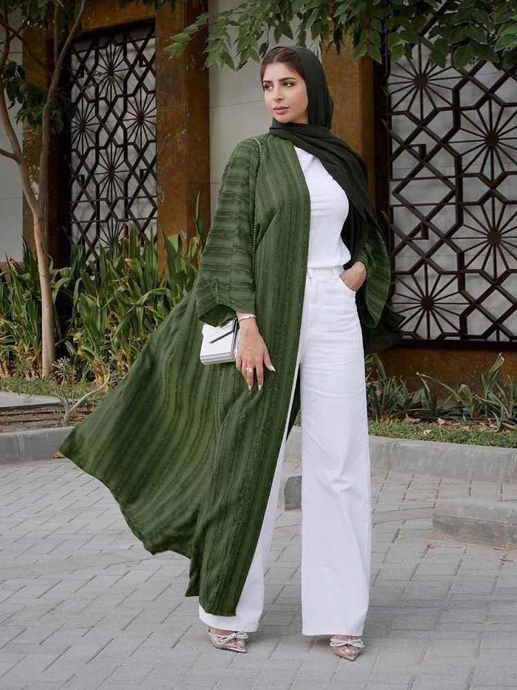 Ramadan Eid Mubarak Kaftan Robe Kimono Femme Musulmane Open Abaya Dubai Turkey Islam Muslim Long Dress For Women Pakistan Caftan X2505141