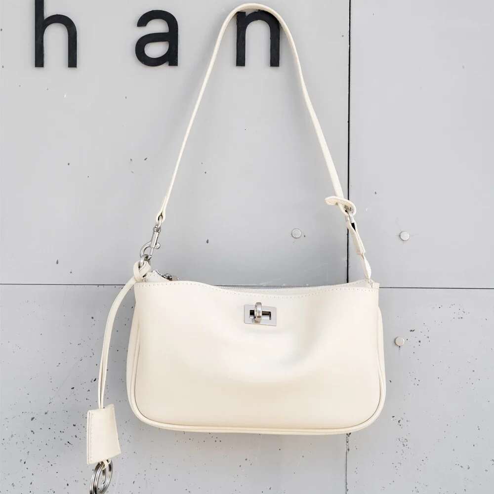 Genuine Leather Fashion Small Brand Designer Women Cowhide Coffe Bags Shoulder Corssbody Good Quality Femal Bag Black New