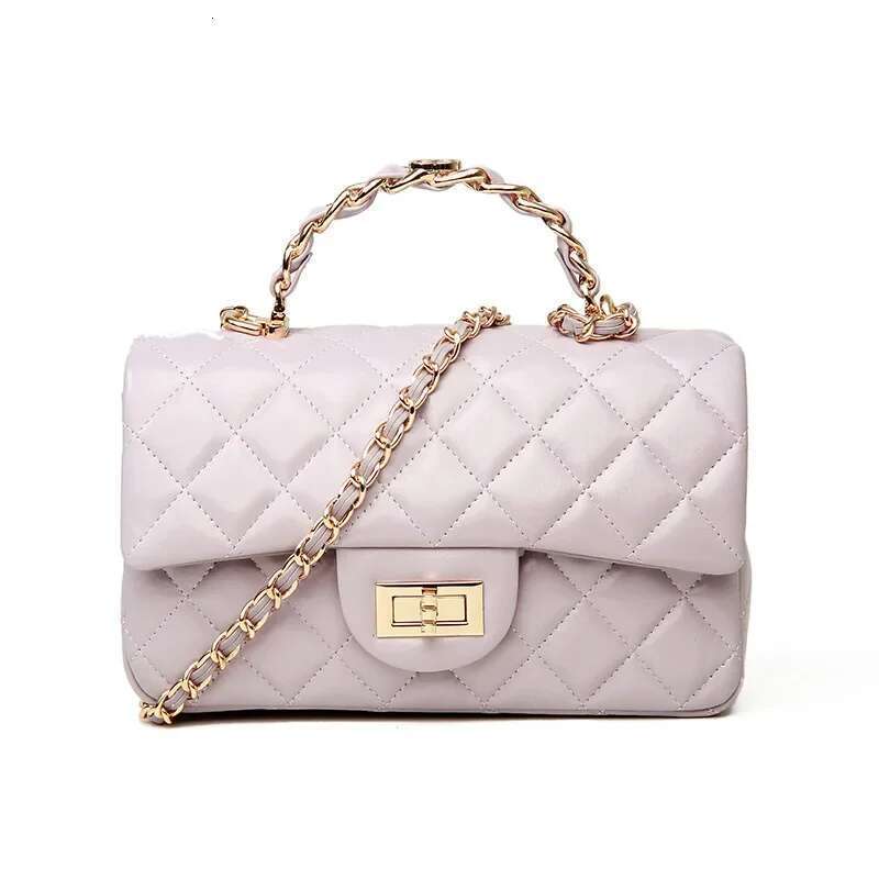 Fashionable Top Layer Cow Leather Women's Bag Tweed Style Shoulder Crossbody Handbag Polyester Lining Interior Partition