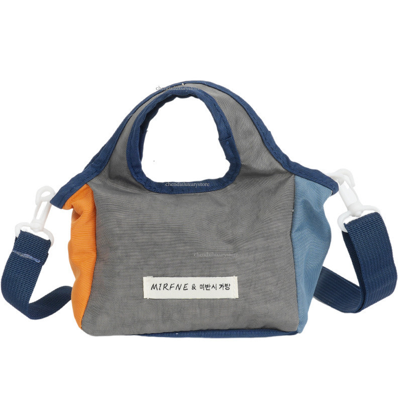 Street Trend Women's Shoulder Crossbody Bag Free Shipping Designer Bag Fashionable Casual Color Blocked New Lightweight Handbag Nylon Beach Bag