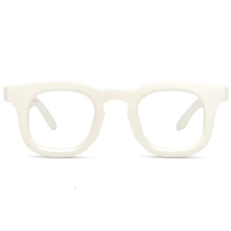 Men's and women's round glasses - heavy-duty acetate fiber frame | handmade high-quality antique copper green
