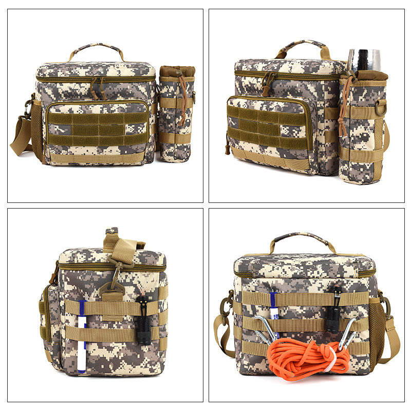 lunch box for men tactical lunch bag molle leakproof insulated large lunch cooler women adult meal with adjustable shoulder strap durable lunch pail 1