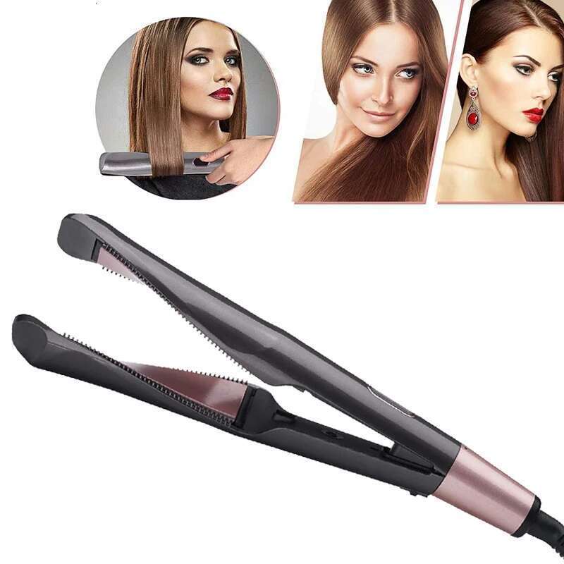 Hot Selling Useful Twisted Flat Iron Two In One Hair And Straightener Magic Curler