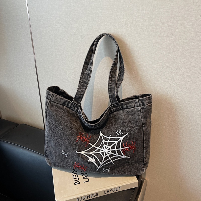 Summer New Large Capacity Fashionable Versatile Canvas Casual Commuter Travel Handbag Cross Shoulder Bag