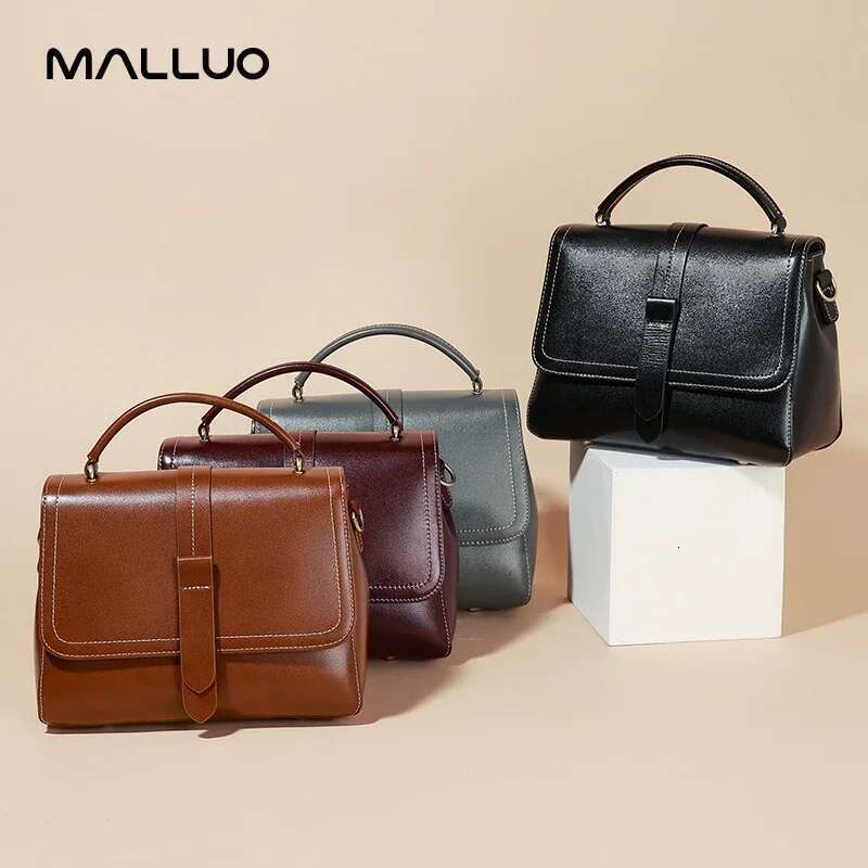 Women Natural Cow Leather Shoulder Bag Ladies Retro Commuting Durable Cowhide Bags Female Designer Handbags For Lady New 250514