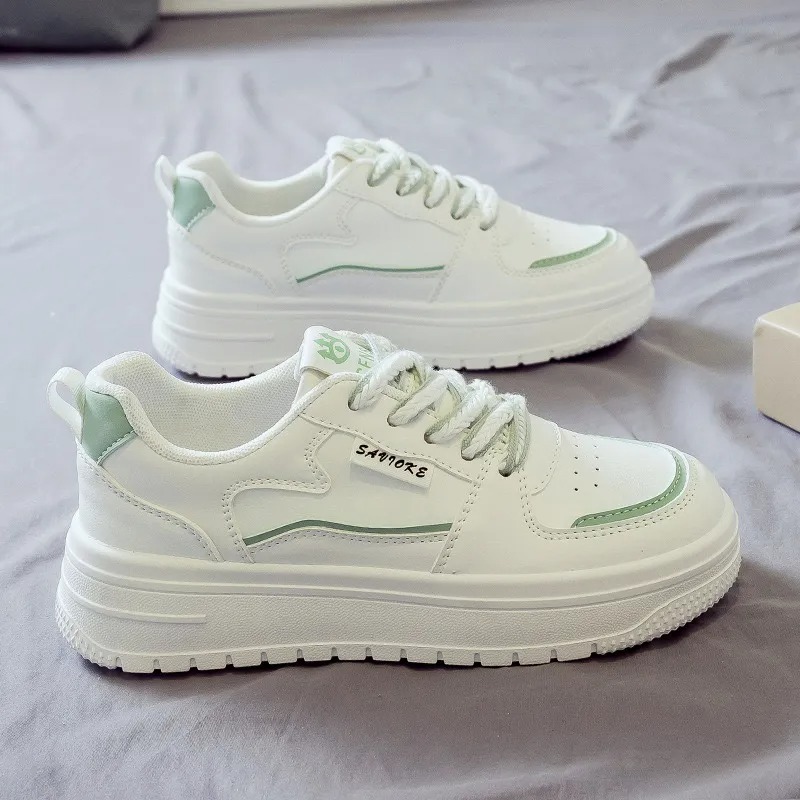 Designer Platform Running Women Tennis Shoes Woman Walking Chunky Sneakers White Casual Slip On Vulcanized Shoes