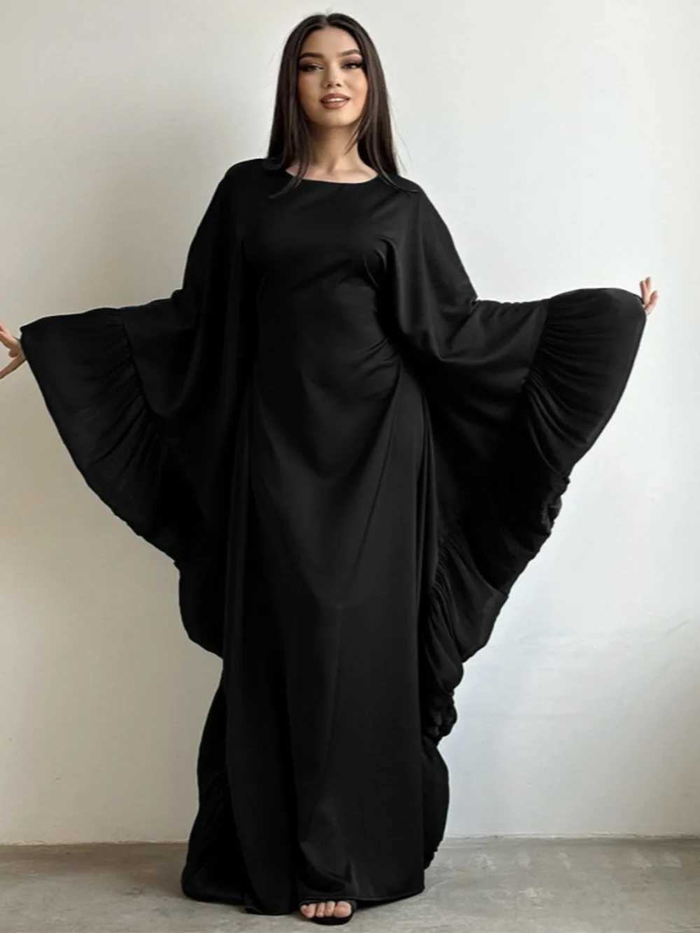 Dubai Party Dress for Women Abaya Eid Long Dresses Bat Slve Muslim Caftan Robe Jalabiya Ramadan Morocco Kaftan Vestidos Largos X250514