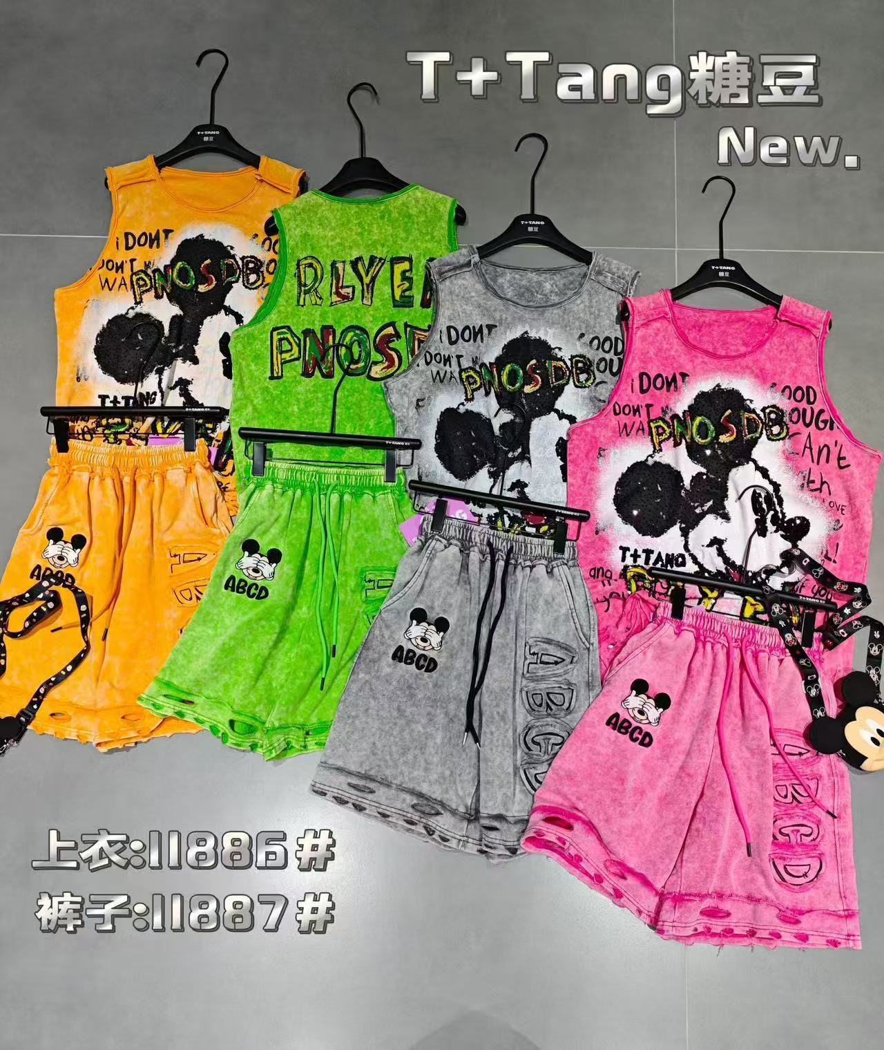 European casual sports suit womens 2025 new summer style fashionable short sleeved T-shirt long pants two-piece set