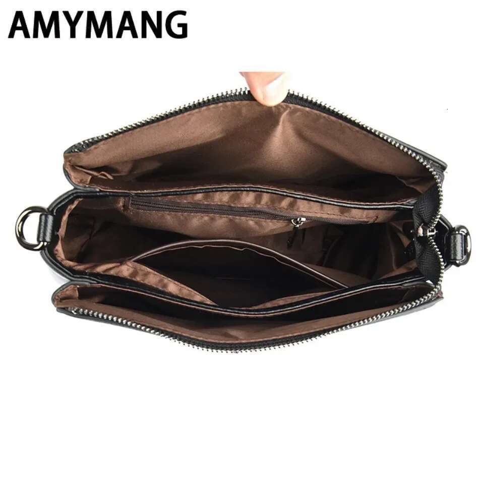 Versatile PU Crossbody for Women Stylish High Quality Brand Design Zipper Solid Color Pattern Casual Daily Use Shoulder Bag