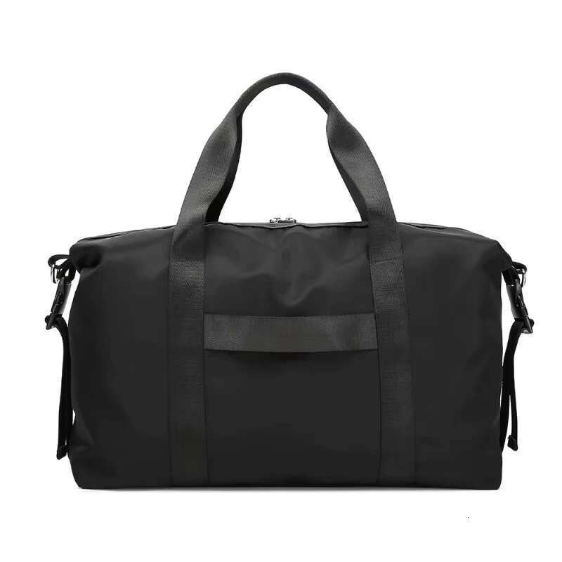 Simple Solid Travel Handbags Oxford Large Capacity Top-Handle Multifunction Men Crossbody Shoulder Bags Laptop Bag