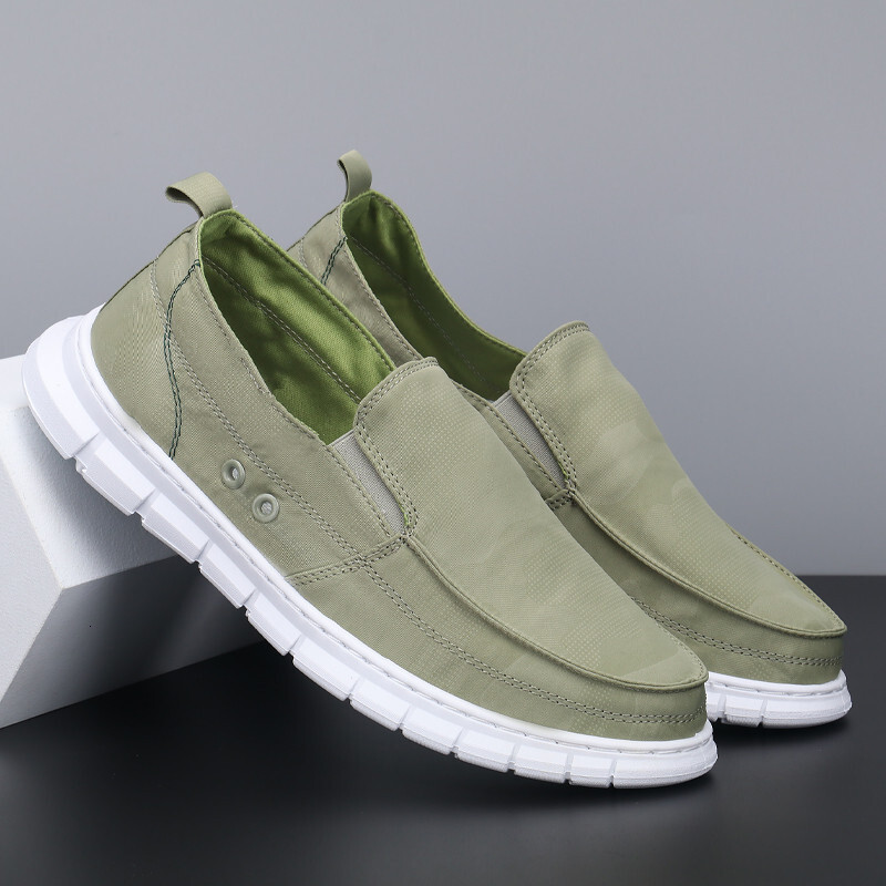 Fengbu Spring And Autumn One Step Casual Ice Silk Cloth Breathable Board Men S Shoes Trendy Casual Shoes Shoes Ddmysaturn