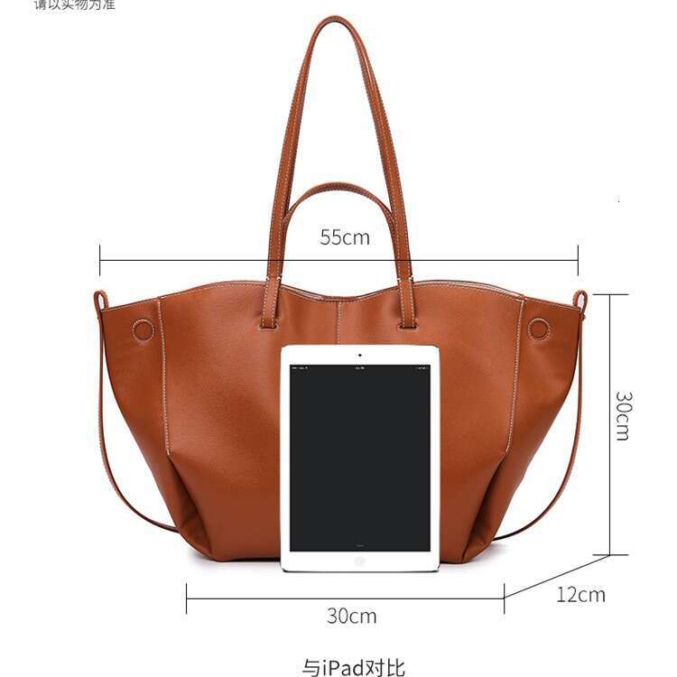 Tote For Women 2025 New Style Temperament Women's Large Capacity High-End Feeling Wing Fashionable Work Commuting Shoulder Bag