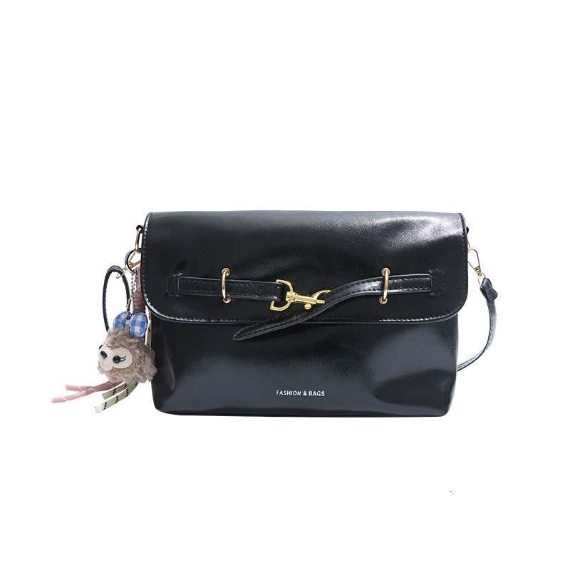 2025 Spring/summer New Cover Luxury Bag With Premium Leather Solid Color Commuter Large Capacity Texture Envelope Single Shoulder Diagonal Cross New F