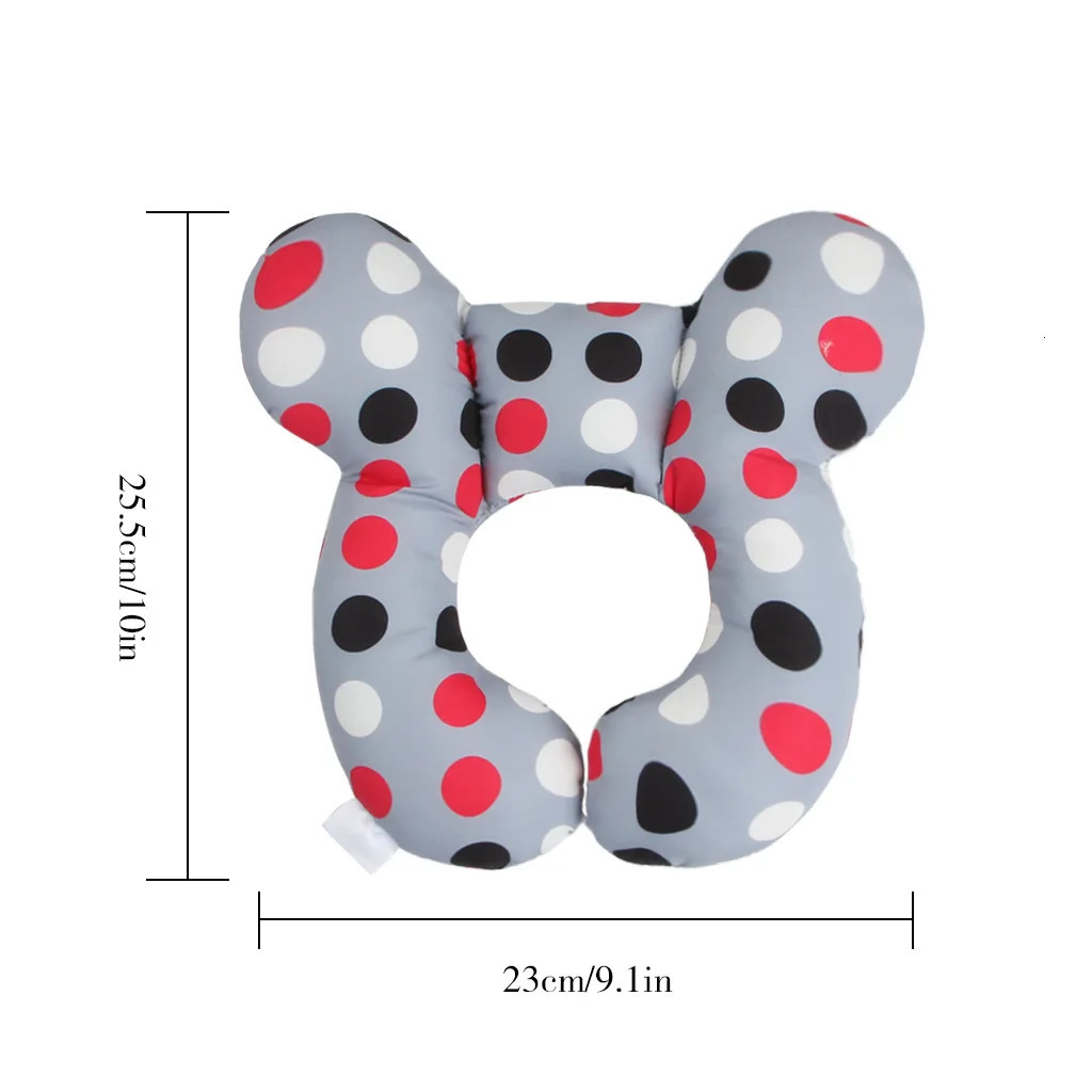 2025 Baby Pillow Protective Travel Car Seat Head Neck Support Pillows born Children U Shape Headrest Toddler Cushion 0-3 Y 250514