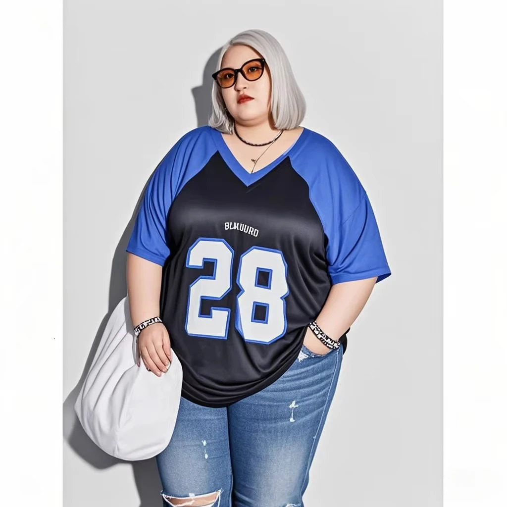 Summer Plus Size Women Short Sleeved Street Casual Tshirt Quick Drying Breathable and Comfortable 250514