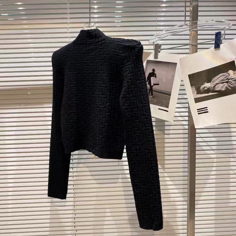 Women's Designer Autumn And Winter Fashionable Zipper Cotton Women's Slim Fit Printed Top Jacket