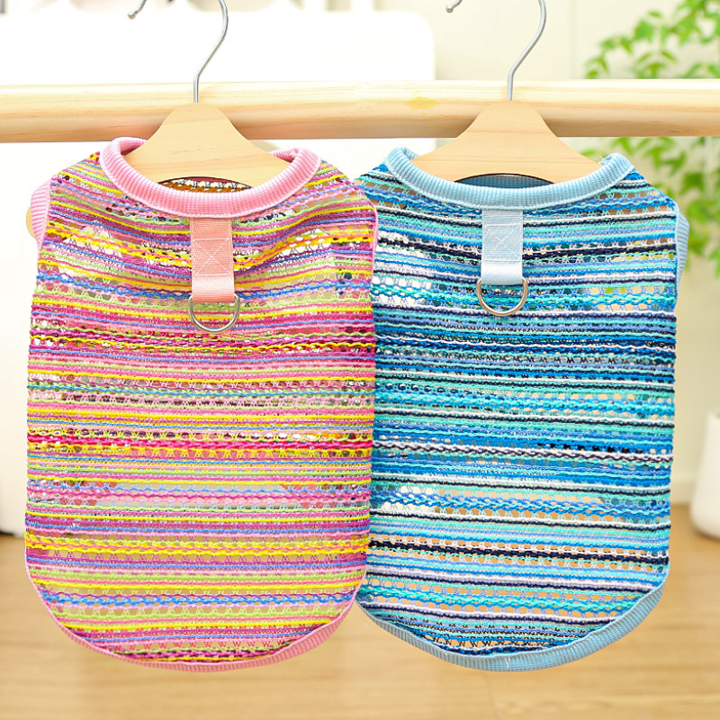 Spring & Summer Animal Print Pet Outfit - Perfect Fit For Cats & Small Dogs