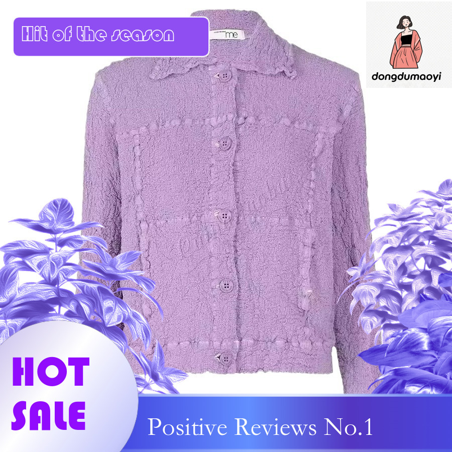 dongdumaoyi 2024 early autumn new niche design bubble pleated shirt jacket, women's otaku style cardigan top