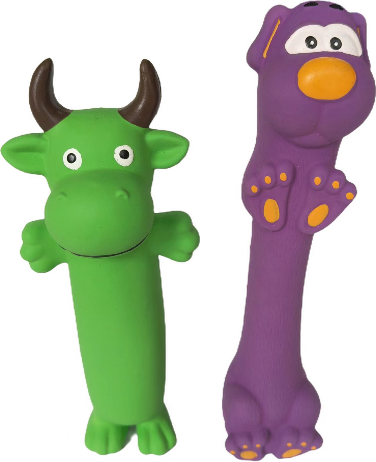 Long-bodied Fairly Cute Design Animal-Shaped Puppy Canines from Soft yet Strong Latex Material