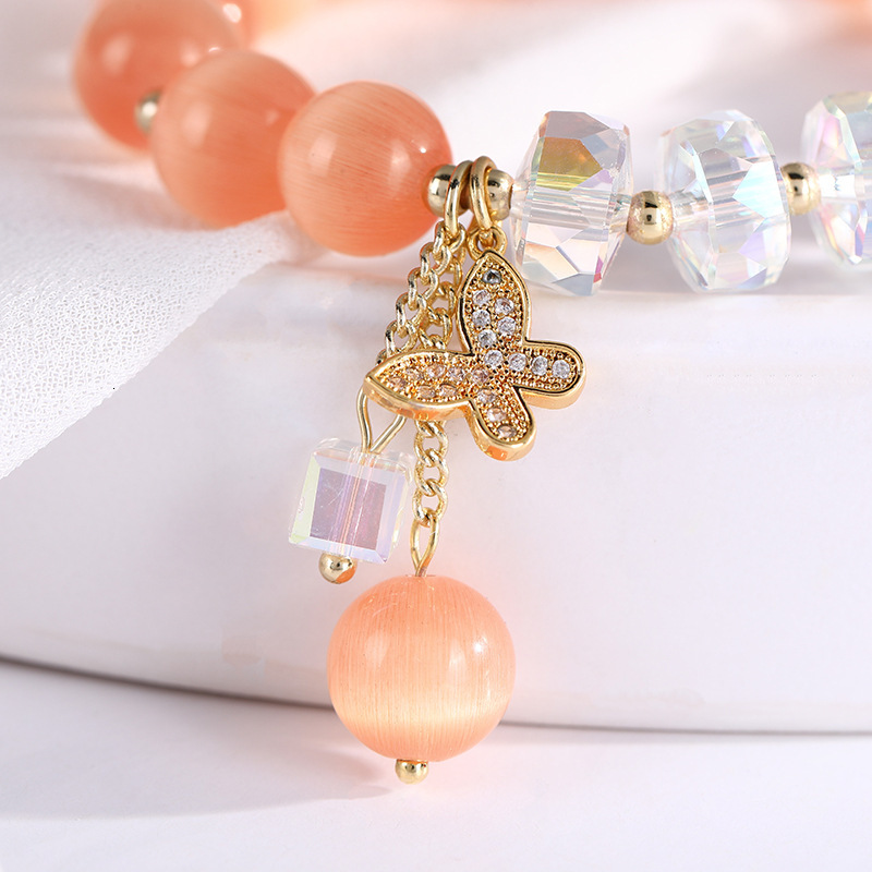 Korean pendant student crystal bracelet, and jewelry