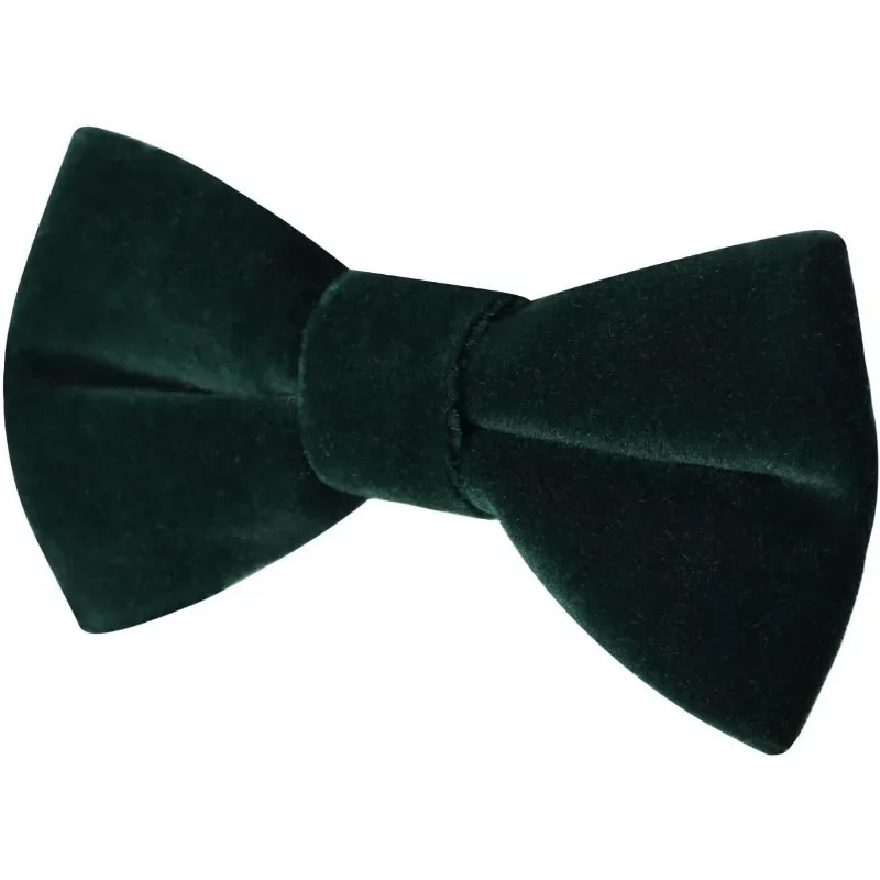 Pre-Tied Velvet Bow Ties for Toddlers - Solid Adjustable Child Bow Ties With Gift Box musical band graduation 250514