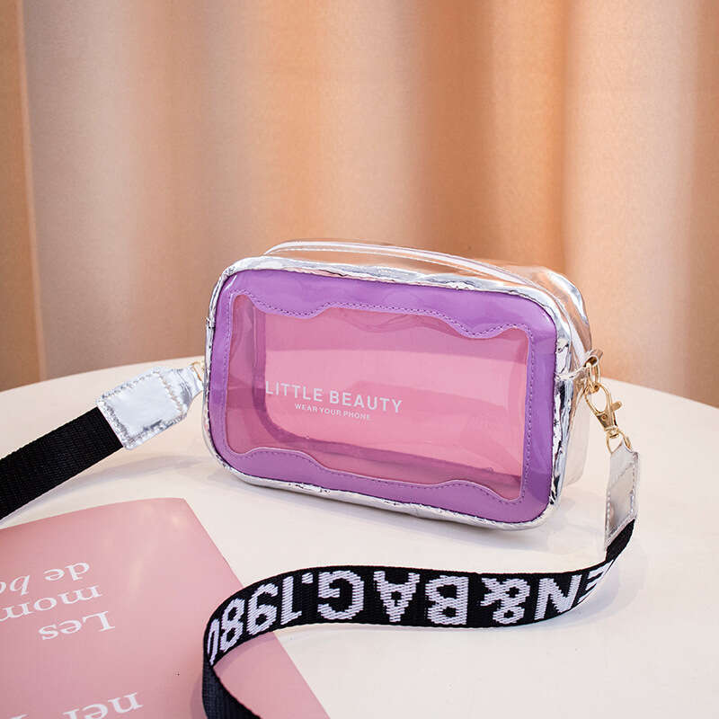 Transparent Makeup 2022 New Bags Women's Small Trendy Printed Camera Bag