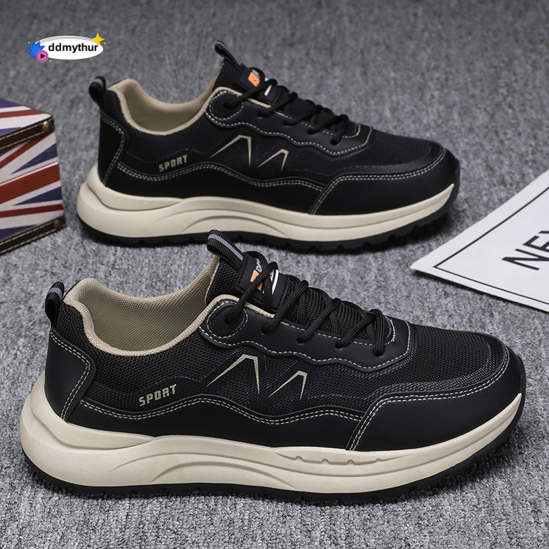 Men's 2025 new soft soled casual Korean version breathable sports shoes for men ddmythur