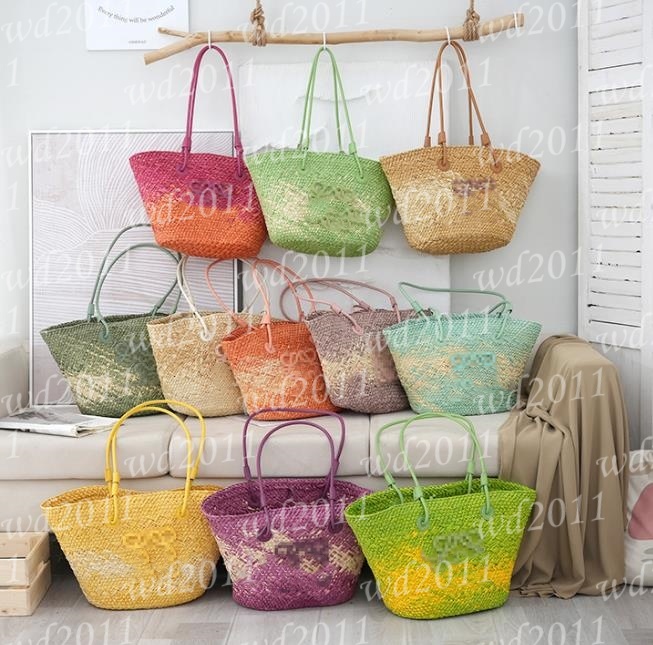 new style Shoulder Ladies Classic Handbags High Quality Straw Tote Designer Large Capacity Shopping Bags Beach Fashion bag