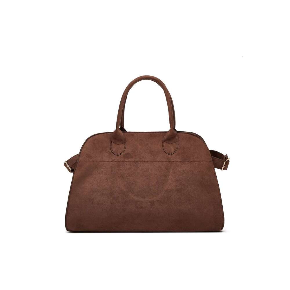 Stylish And Elegant Women's Suede Commuter Tote Bag, Large Capacity Portable Briefcase Travel Bag
