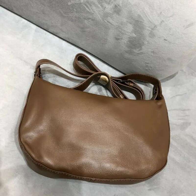 Fashion Simple Cow Skin Handle Casual Fanny Multi Wear Belt Shoulder Bag Ladies Genuine Leather Crossbody Bags