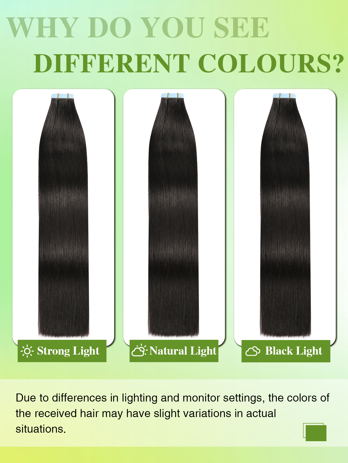 ViBESHiFT 12-24 Inch Skin Weft Hair Extensions Hair bundle Hair piece 100% Real Human Hair Tape In Hair Extensions 20pcs/40g/50g Natural