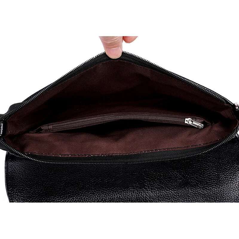 Women New Fashion Shoulder Soft PU Leather Handbag Crossbody Messenger Bags Purse Clutch