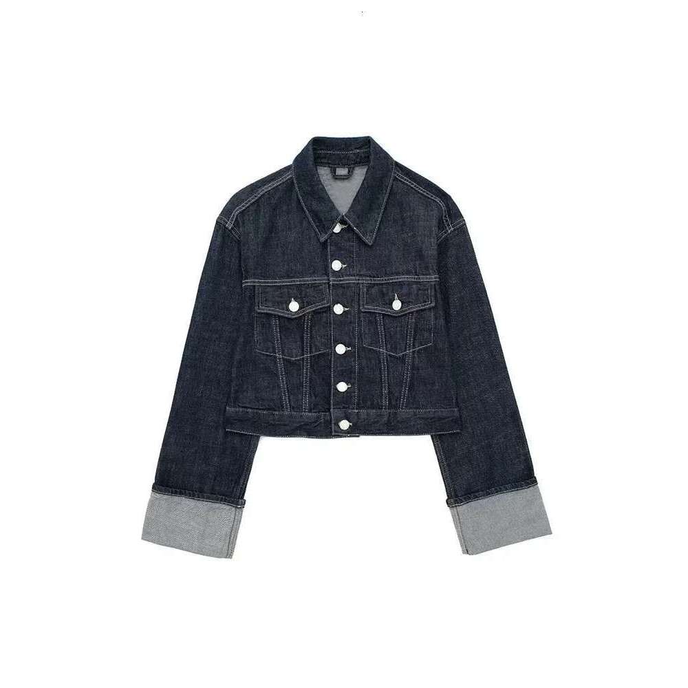 Willshela Women Fashion With Pockets Denim Blue Single Breasted Jackets Vintage Lapel Neck Long Sleeves Female Chic Lady Outfits Designer Designer