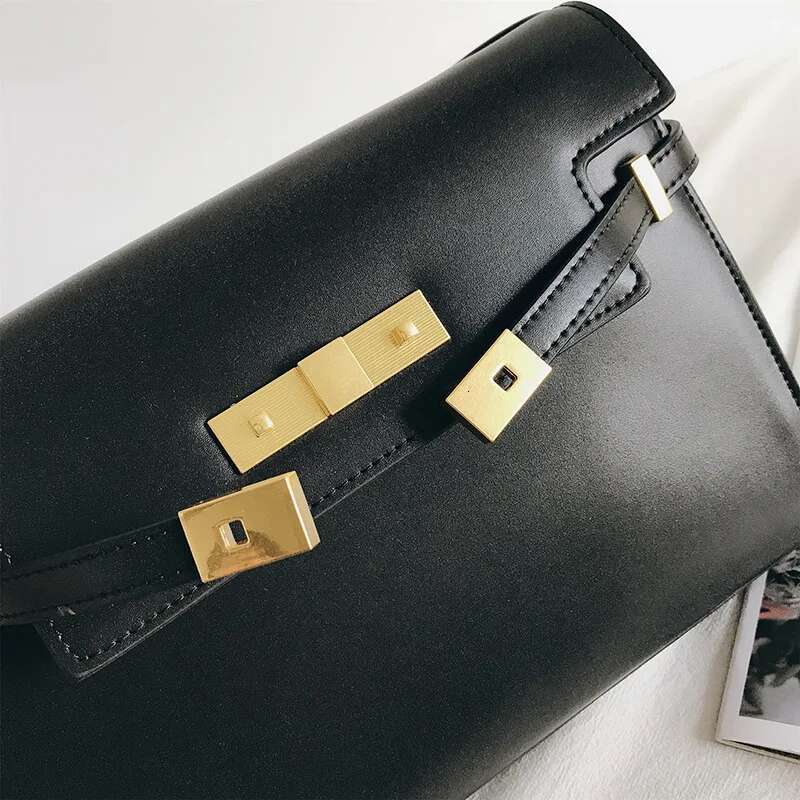 UBELLIN Brand New Women's Crossbody Real Leather Bags Mini Doctor Shoulder Bag Fashion Style Purse And Handbags 2024
