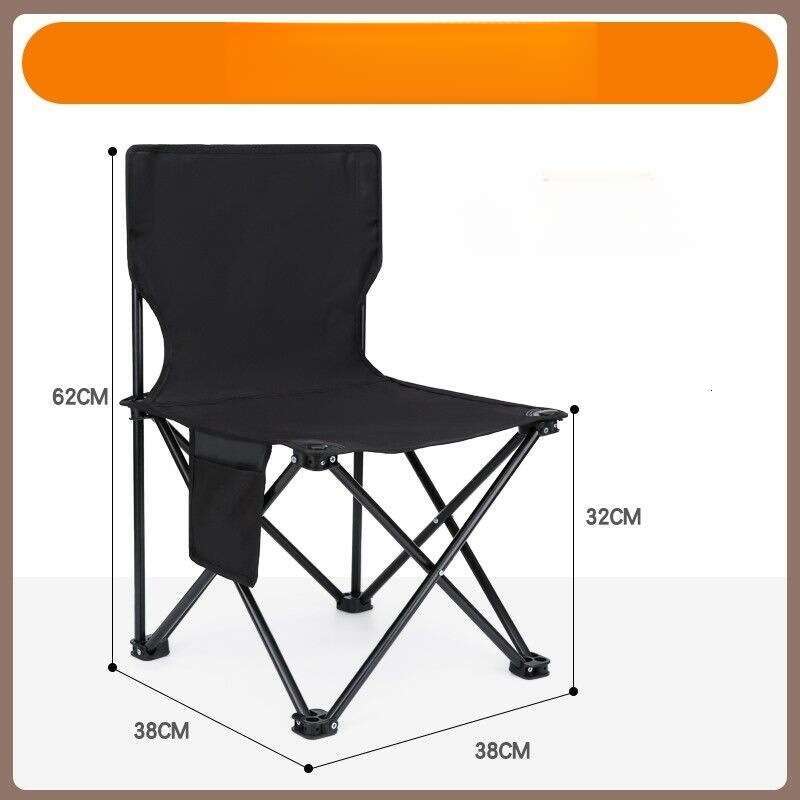 Moon Outdoor Folding Camping Chair Portable Fishing Picnic Sketching Backrest