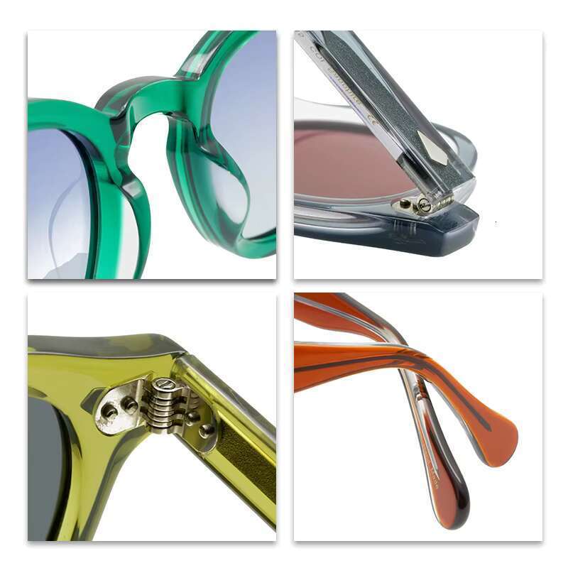 Polarized sunglasses for male and female designers, sports glasses, acetate glasses