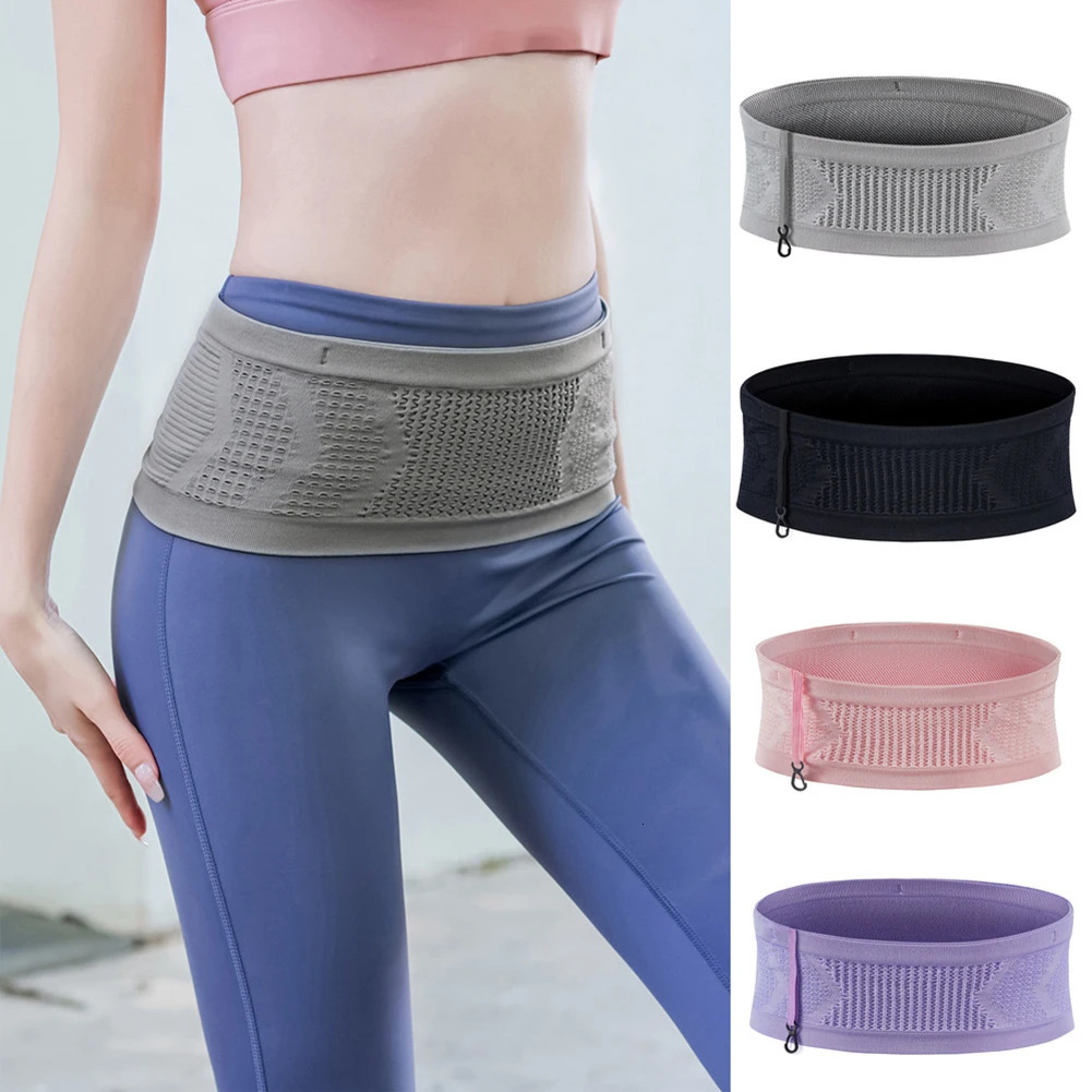 Invisible Fitness Waist Bag Professional Running Yoga Hidden For Mobile Large Jogging Gym Sport Accessory 250514