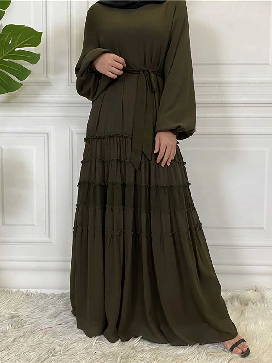 Musulman De Mode Abaya Dubai Elegant Fashion Hijab Dress Turkey Kaftan Islam Clothing Arab Maxi Ramadan Vestidos Modest Robe X250514