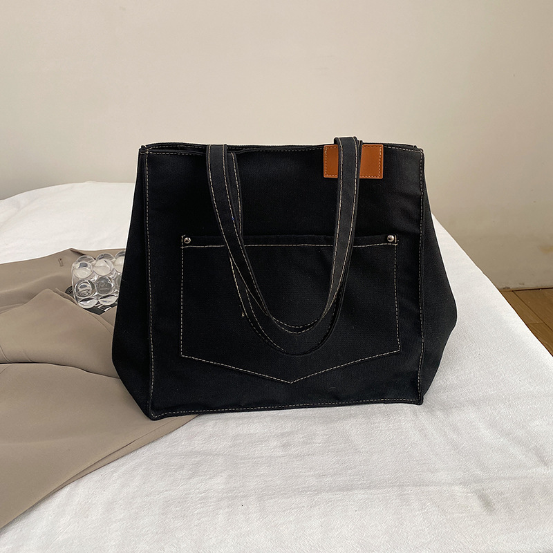 Fashion New Free Delivery Designer Luxury Bag Bag Canvas Handbag Women's Large Capacity Casual Shoulder Commuting Bag