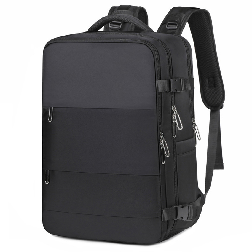 ZY 888666Large Capacity Backpack Men Travel Outdoor Laptop BagOxford Solid High School Bags Teen College Boys Collage Student Backpack